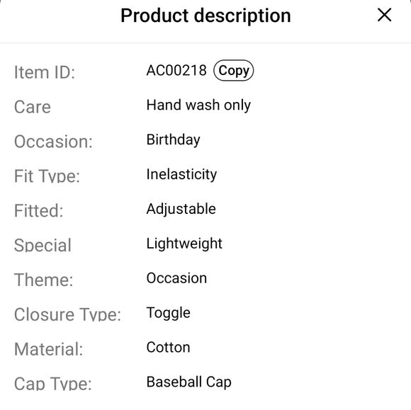 "This is ME" BASEBALL CAP.  NEVER ASK FOR FORGIVENESS FOR BEING THE REAL YOU - Picture 4 of 5